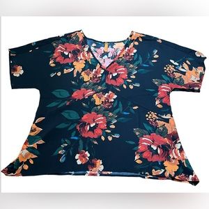 Feiersi Short Sleeve Pullover Blouse